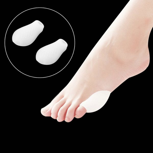 Wholesale-2X Little Toe Bunion Protectors Pads Feet Foot Corn Callus Latex Gel Wholesale