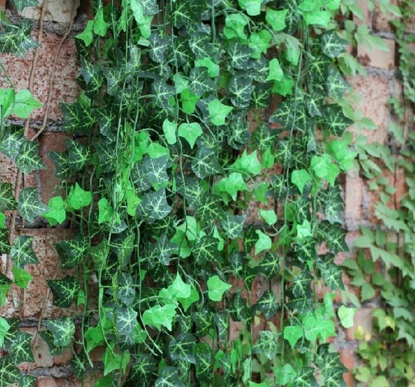 

2.4m 48pcs сладкий картофель арбуз malus spectabilis листья виноградные листья кондиционер украшения стены rattails шифрование