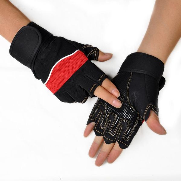

wholesale- newly design sport gym workout weight lifting fingerless gloves 160115, Blue;gray