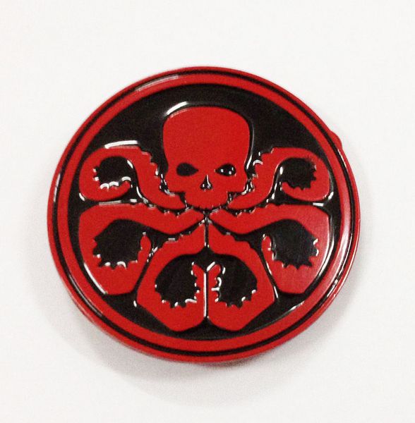 

Мстители Капитан Америка Гидра / красная череп с пряжкой