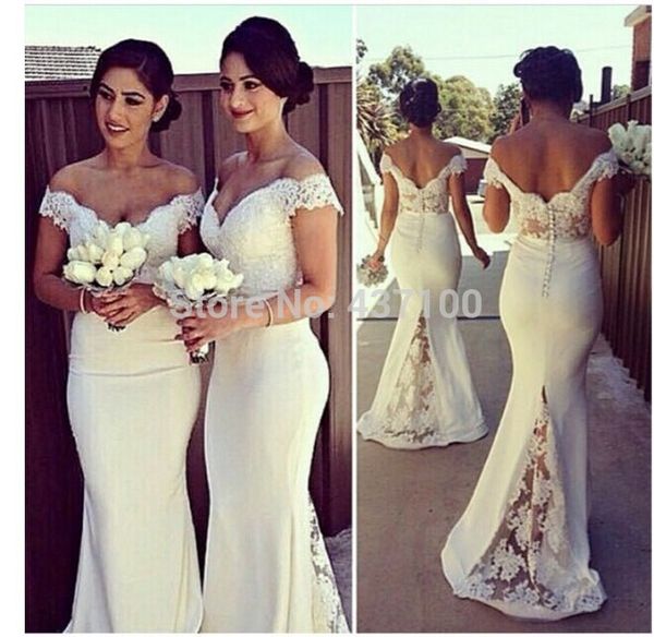 Cream Bridesmaid Dresses