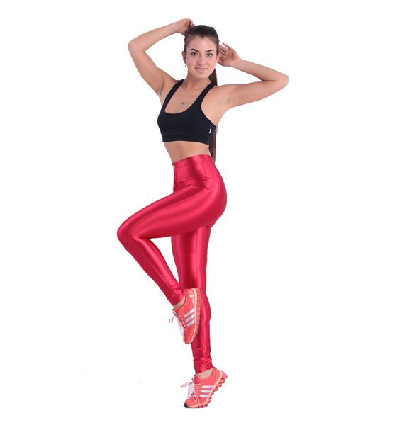 

wholesale-2015 new fashion plux size leggings vintage dull glossy colored skinny pencil pants trousers disco pants shiny skinny pants, Black;white