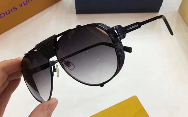 

gray gold len sunglasses stud with sunglasses gradient polit oversized brown new women box ahfsu, White;black