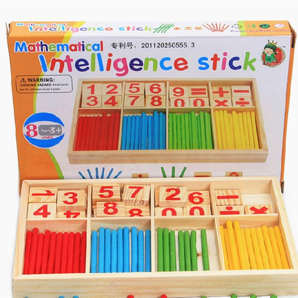 

puzzle baby educational pine drawing board learning box card kids nurse brain computing arithmetic toys wooden montessori toy
