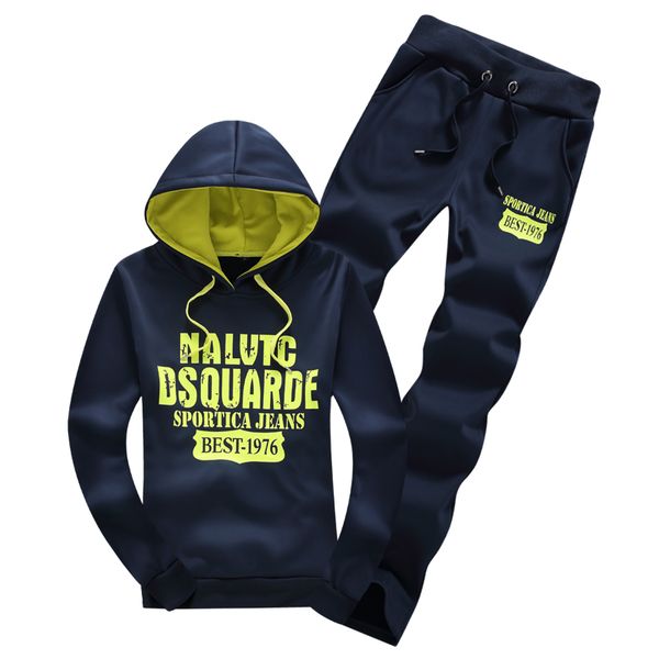 

Wholesale-Men fashion designer tracksuit 2016 men hoodies sweatshirts Plus size mens sweatshirts sport sets men sport suit casual M-XXXL