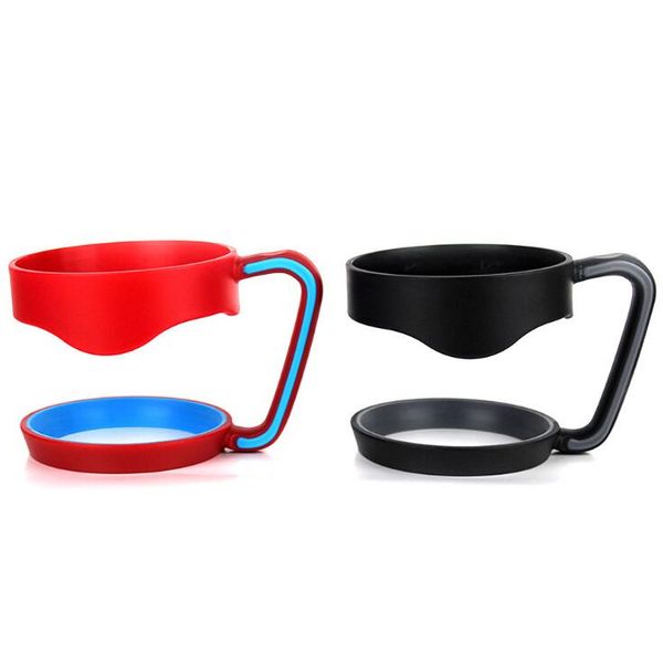 

30oz 20oz portable plastic hand handle cup holder mugs portable stainless steel holder for 30 oz car cups handle dhl shipment