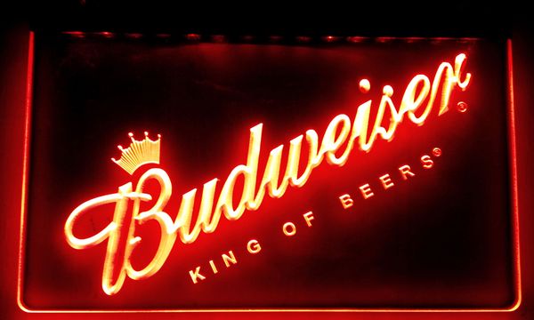 

ls020 budweiser beer bar pub club new neon light sign