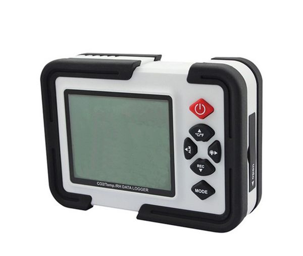 

freeshipping цифровой co2 монитор co2 метр газоанализатор детектор 9999ppm co2 анализаторы с температуры и влажности тест