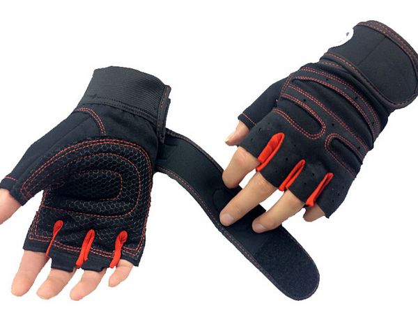 

Strong Gym Fitness Gloves Power Luvas Fitness Academia Anti-skid Guantes Protective Crossfit Gym Gloves Weight Lifting for Sport