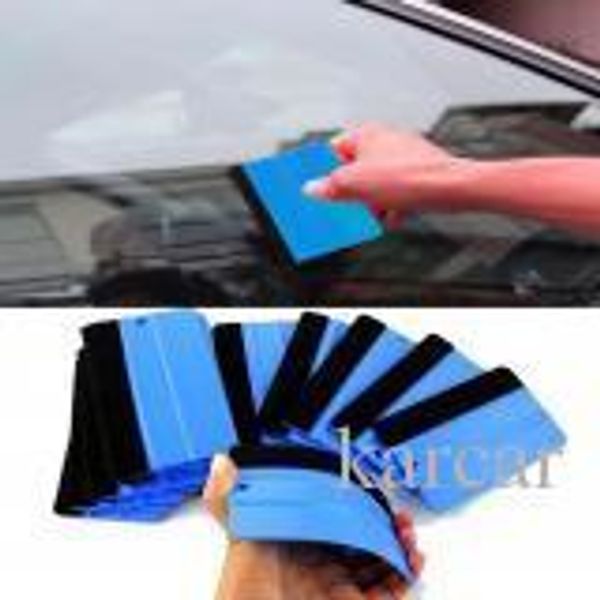 

3m squeegee car sticker wrapping scraper with cloth scraper car wrap tools glass clean felt