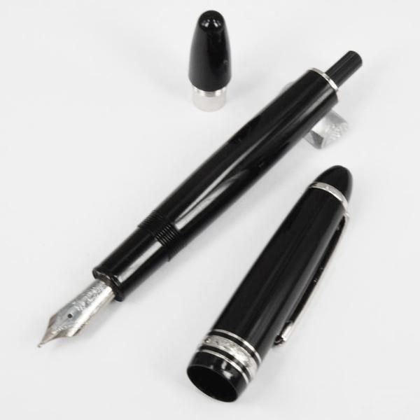 

promotion fountain pen black resin msk 149 ink pens office and school 14k nib 4810 collection pen with series number