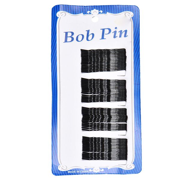 

wholesale-new ale 60 pcs black alloy hipping & wholesale 1set wavy hair clips hair accessories