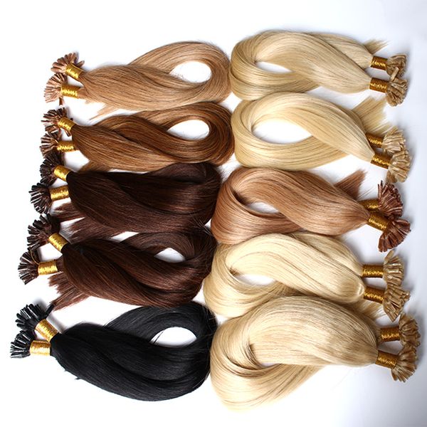 Top Grade 8a Grade U Tip Hair Extensions Straight Hair Weave 2024