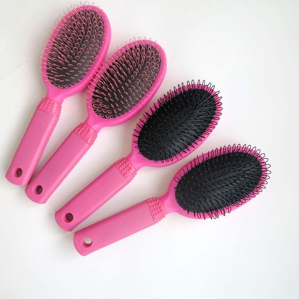 Extensões do cabelo Pente Loop Brushes para Extensões de Cabelo Humano Perucas Loop Brushes em Ferramentas de Escovas de maquiagem cor Rosa grande tamanho