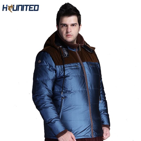 

fall- new arrival winter jacket men:big tall zip super warm men's duck down jacket outdoor,2xl-4xl parka men plus size coat, Black