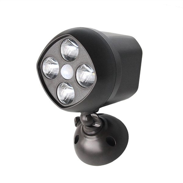 Solar Powered Sensor Spotlights Outdoor S Promo Codes Deals 4 3w Led Bulbs 4leds Weatherproof Wireless Battery Powered Ultra Bright Spotlight With Motion Sensor Light Wall Lamp For Outdoor Indoor