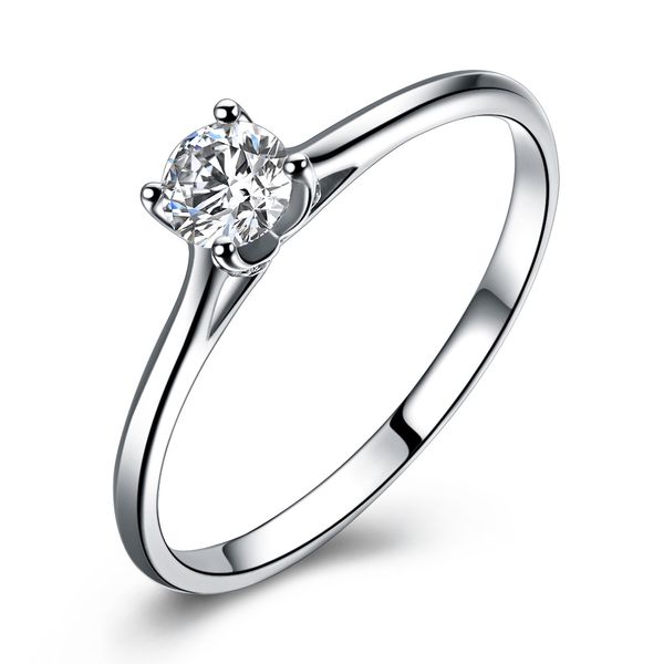 

925 серебряные кольца Виктория Wieck Эйфелева башня стиль топаз имитация Алмаз стерл