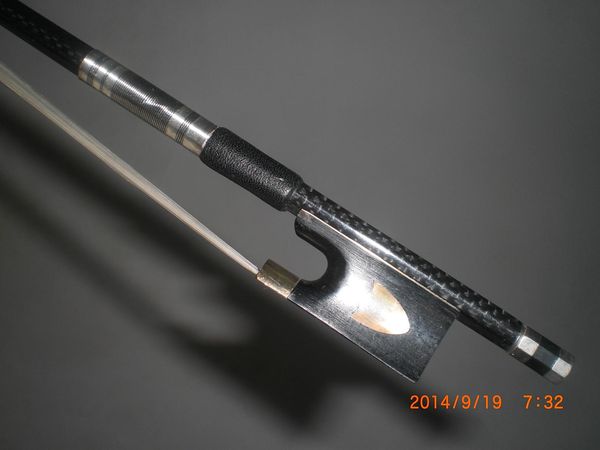 

1 шт. качество сильный сбалансированный скрипка углеродного волокна лук 4/4 1011#