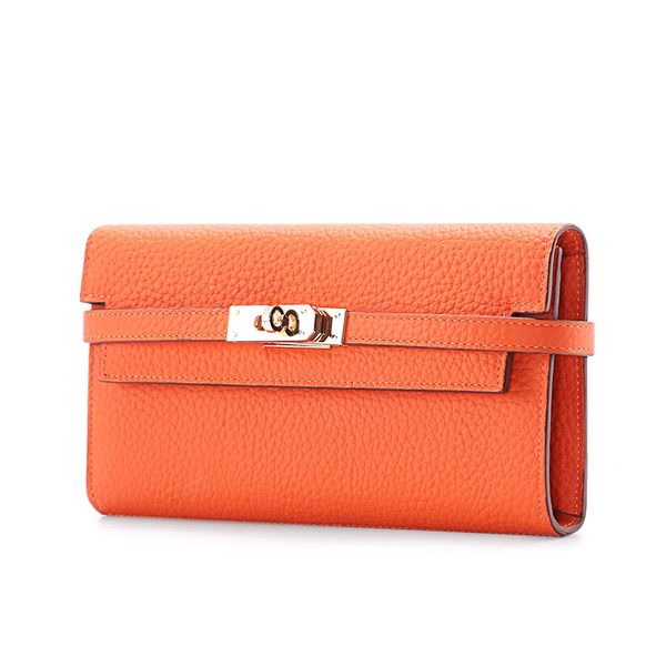 

Autumn and winter head layer of pure leather, European and American new bag, multi-function wallet, Kylie female hand bag, lock bag mail