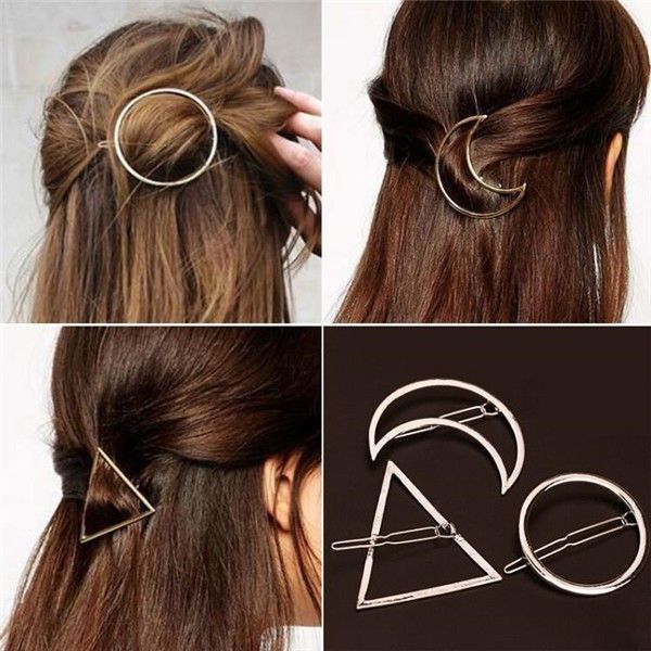 triangle hair pin