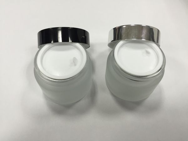 

- 50g frost glass cream jar, glass container, cosmetic packaging