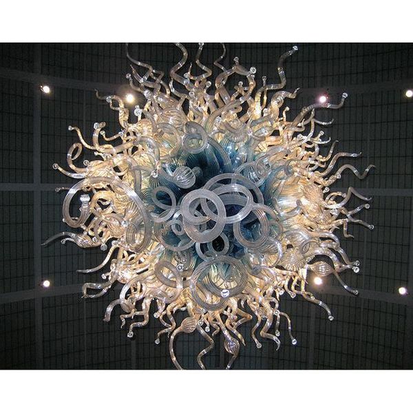 

flower shape modern art blown glass chandelier light chihuly style italy designed home decorative led light source chandelier pendant lamps