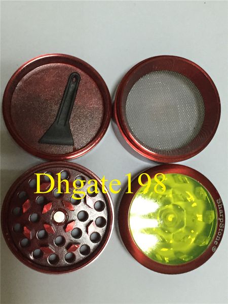 

wholesale clear sharpstone herb grinder smoking dry herb metal grinders for tobacco sharpstone 40mm/50mm/55mm/63mm
