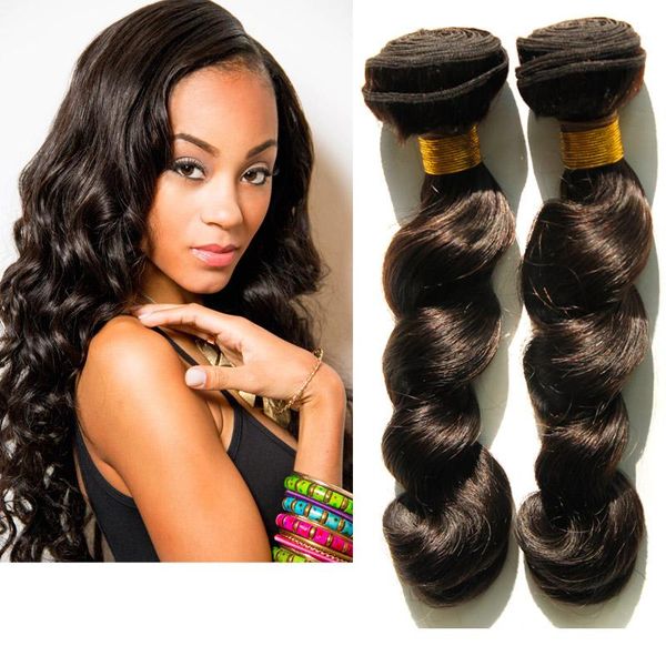 Brazilian Body Loose Wave Hair Weaves Best Quality Virgin Human