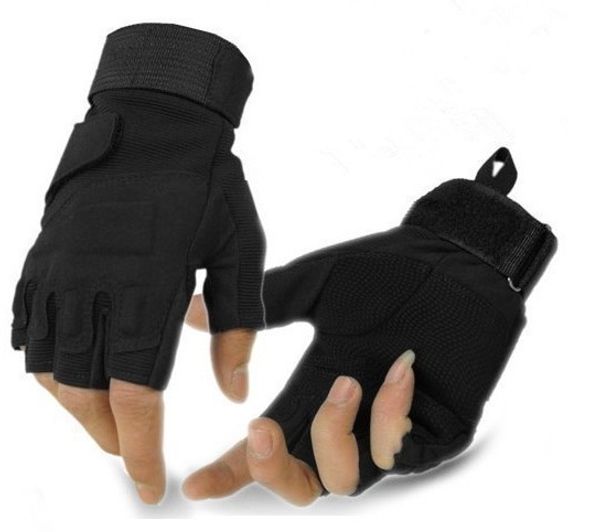 

wholesale-blackhawk hell storm special forces tactical gloves slip outside training fighting half- finger gloves, Blue;gray
