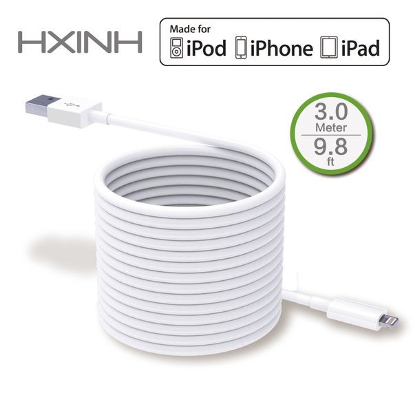 

Сертифицированный MFI 3M 9.8-футовый кабель Lightning 8P - USB для синхронизации, для Apple iPhone 5