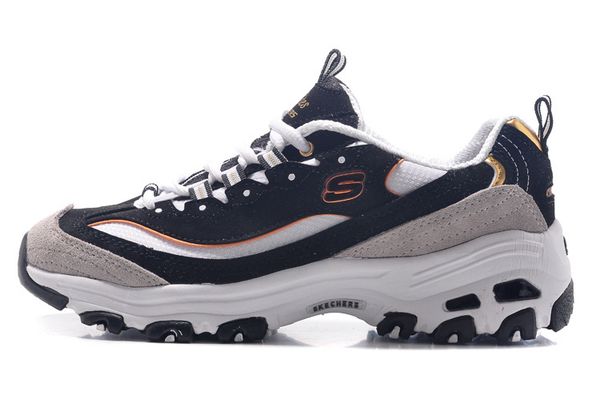 skechers d'lites mens yellow