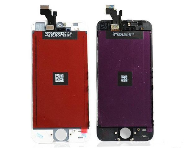 

lcd display for iphone 5 5s 5c touch screen digitizer complete with frame full assembly replacement