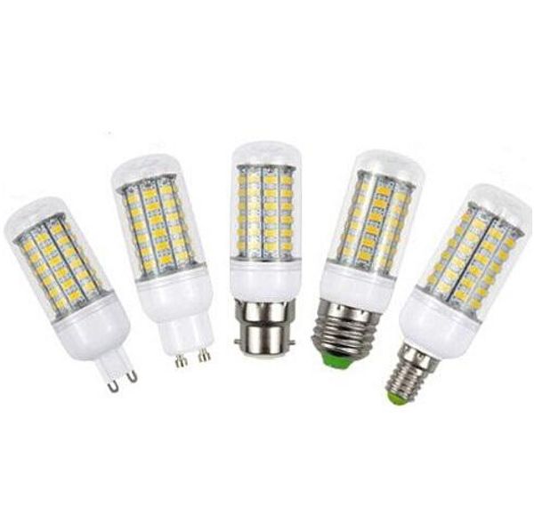 

На складе корабль E27 E14 B22 GU10 G9 E14 Led Light smd5730 7W 12W 18W светодиодные лампы кукуруза огни 3