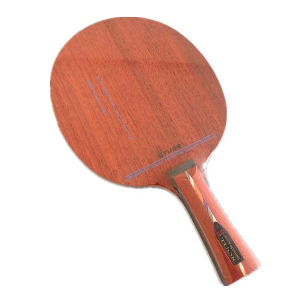 

wholesale- stuor genuine table tennis racket floor 5 layers of pure wood table tennis racket red rosewood break arc type