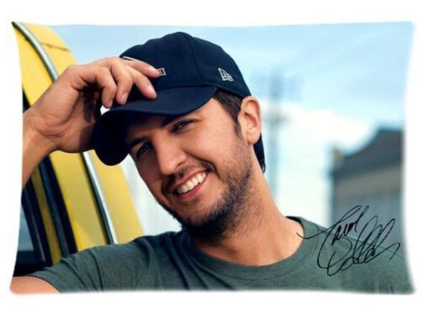 

Очаровательный Люк Брайан Крутой Шаблон Пользовательские Наволочка Обложка Две