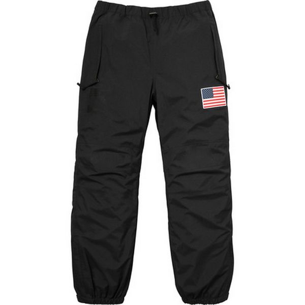 

17ss T X S удар брюки Мужчины Женщины флаг брюки мужская мода гор Текс брюки высокое к