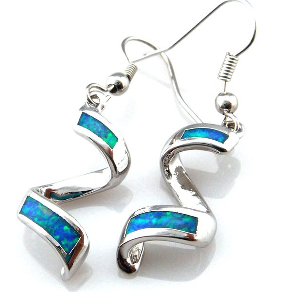 

fashion earring mexican opal earrings, Silver