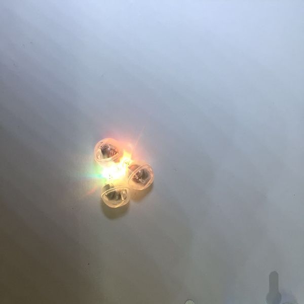 

small round led balloon 7 colorful lights small candy spacer balloon round lights