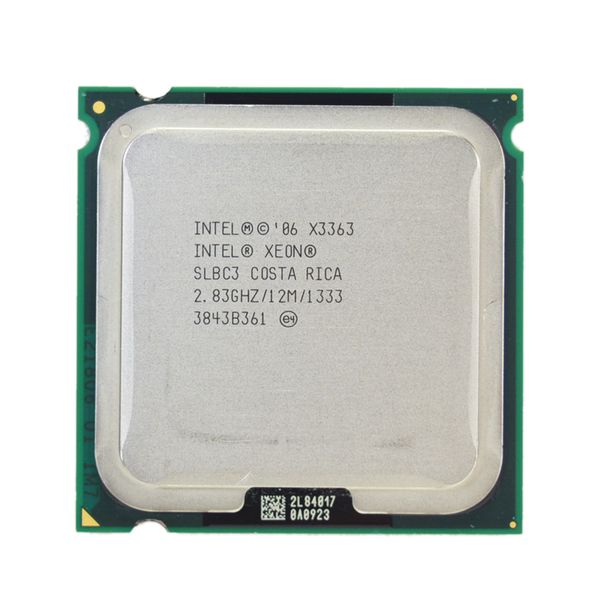 Intel Xeon X3363 2.83GHz 12M 1333Mhz CPU Funziona su scheda madre LGA775