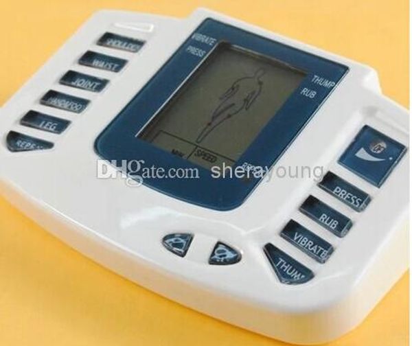 

electric shock digital full body therapy massager machine portable health care gadgets electro stimulation estim bdjr-309