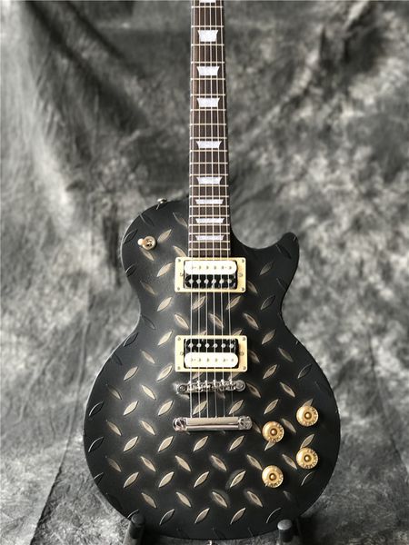 Nuova chitarra elettrica Custom Shop Blackburst arrivata, con parte superiore in acrilico, spettacoli fotografici reali, tutti i colori disponibili, vendita calda