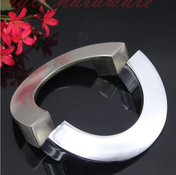 2019 New Silver Semi Circle Silver Aluminum Alloy Solid Vintage