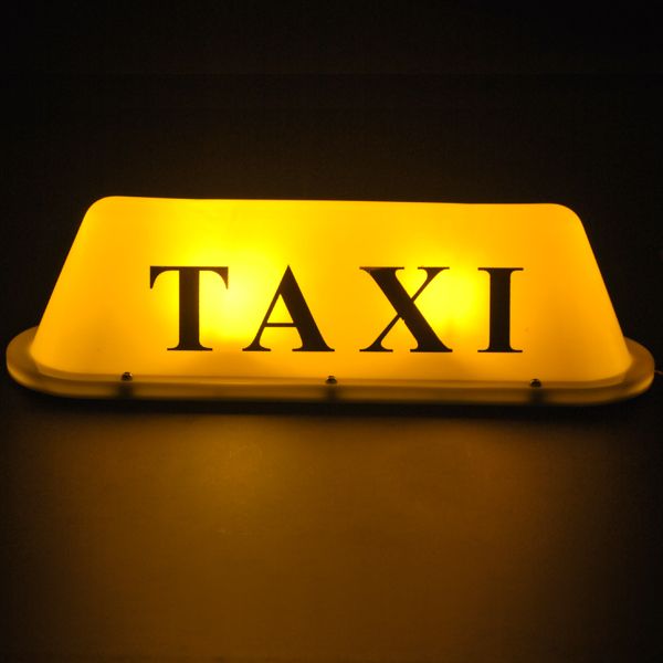 Taxi Top Light|TAXI Lampe / Deckenlampen /12V 20W Doppelbirne