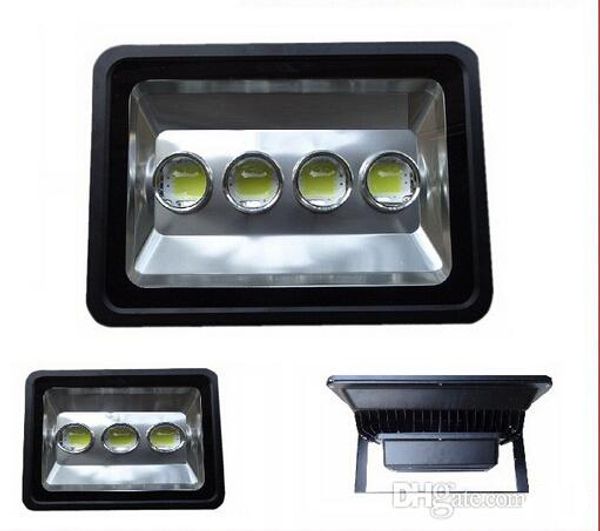 Portofrei Led-Flutlicht 85-265V 200W 300W 400W LED-Außen-LED-Flutlichtlampe wasserdicht Tunnelbeleuchtung Straßenbeleuchtung
