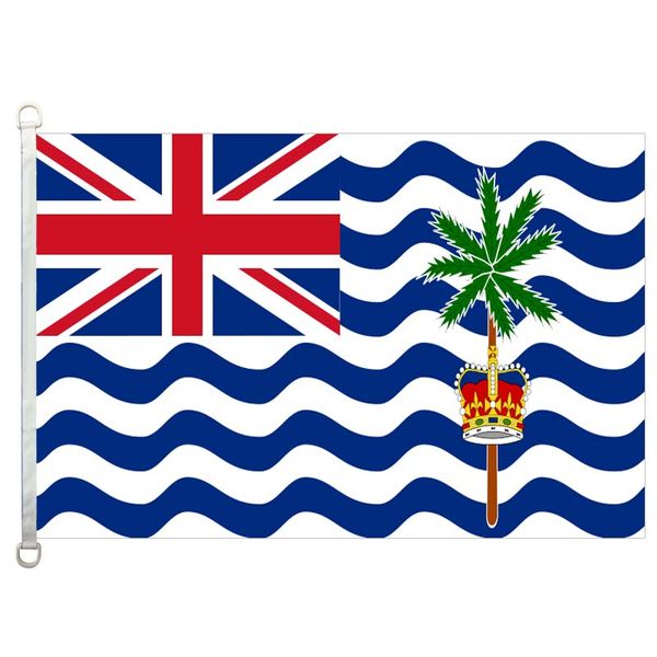 

good flag the_british_indian_ocean_territo flags banner 3x5ft-90x150cm 100% polyester country flags, 110gsm warp knitted fabric outdoor flag