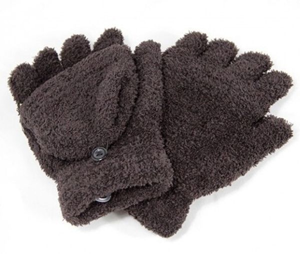 

wholesale-winter new fashion women' ladies hand wrist warm fingerless gloves six colors drop ship, Blue;gray