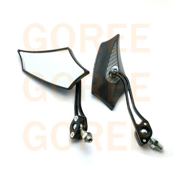 

universal carbon fiber mirror motorcycle rearview mirrors motorcycle mirrors motorcross rear view mirrors 8mm & 10mm