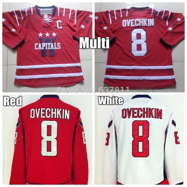 white ovechkin jersey