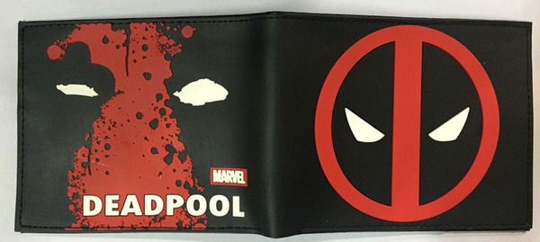 

Комиксы Marvel Deadpool кошельки аниме герой мертвый бассейн логотип Кошелек карты держ