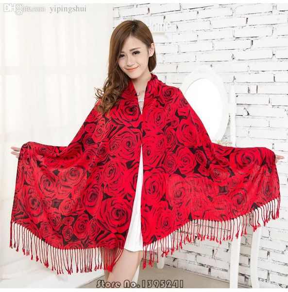 

wholesale-190*70 women winter scarf warm fashion brand scarves cotton big thick shawl long print cape designer hijab cachecol #wj114, Blue;gray